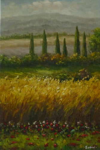 LS3611652 - 24"x36" Original Oil Painting