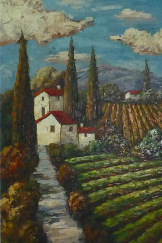LS3611876 - 24"x36" Original Oil Painting