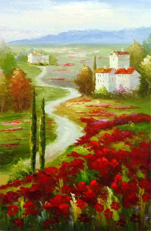 LS3613077 - 24"x36" Original Oil Painting