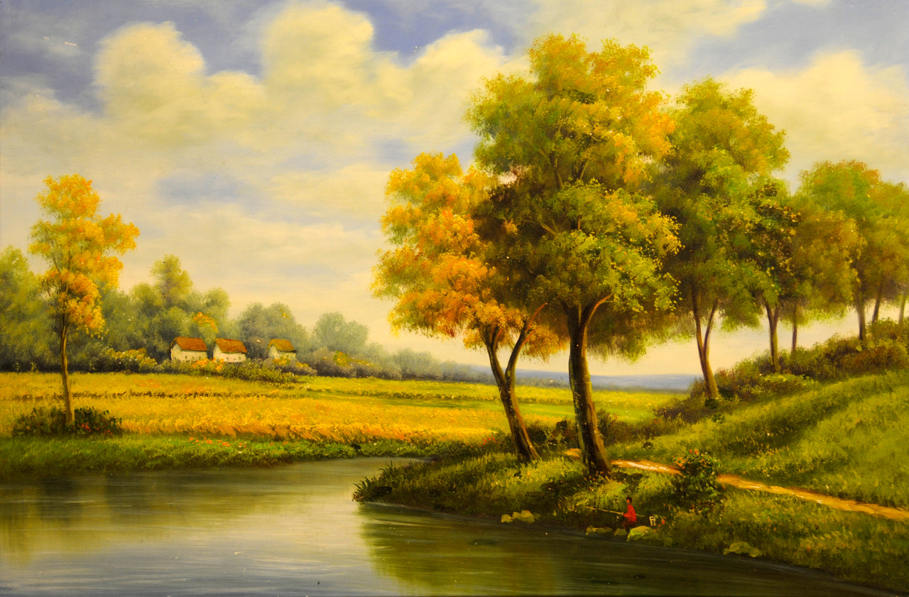 LS3614481 - 24"x36" Original Oil Painting