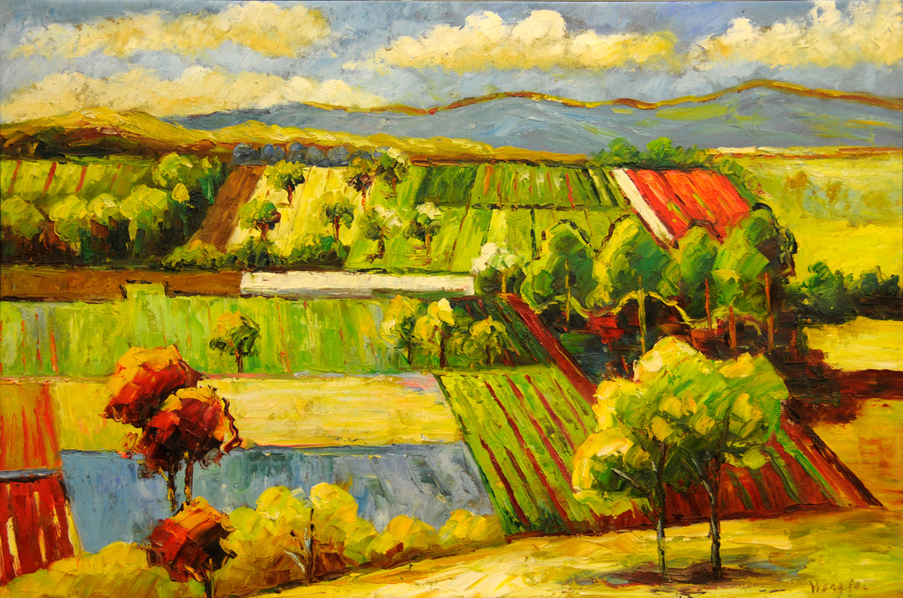 LS3614485 - 24"x36" Original Oil Painting