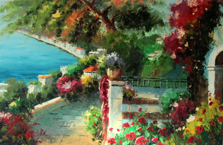 LS3614958 - 24"x36" Original Oil Painting