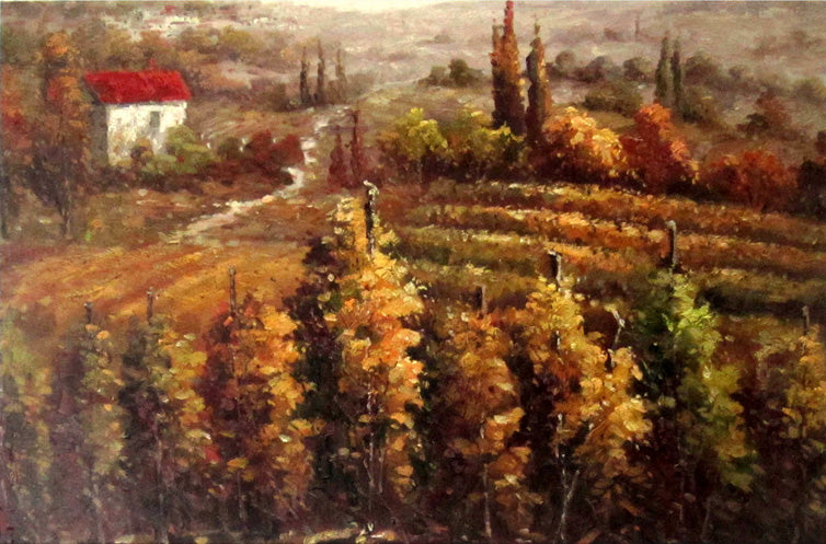 LS3615741 - 24"x36" Original Oil Painting