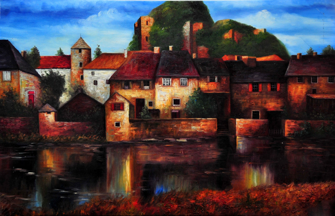 LS3616709 - 24"x36" Original Oil Painting