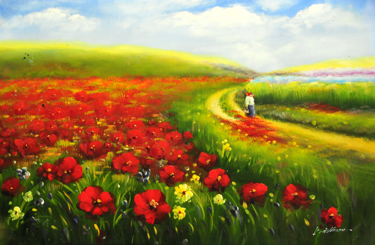 LS3617315 - 24"x36" Original Oil Painting