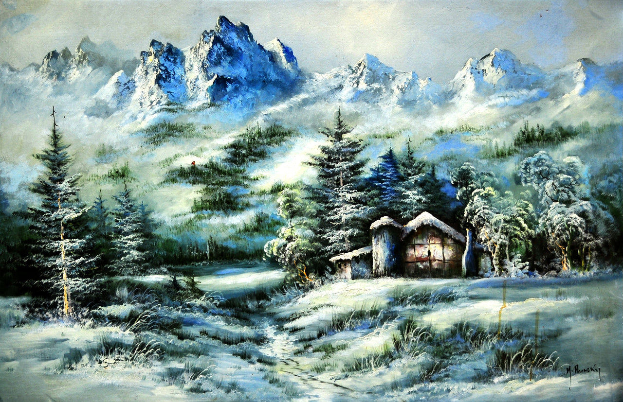 LS3617410 - 24"x36" Original Oil Painting