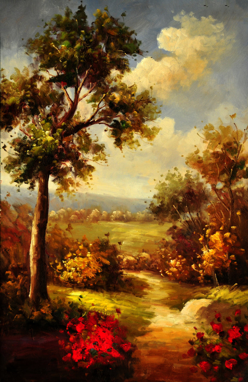 LS3617448 - 24"x36" Original Oil Painting