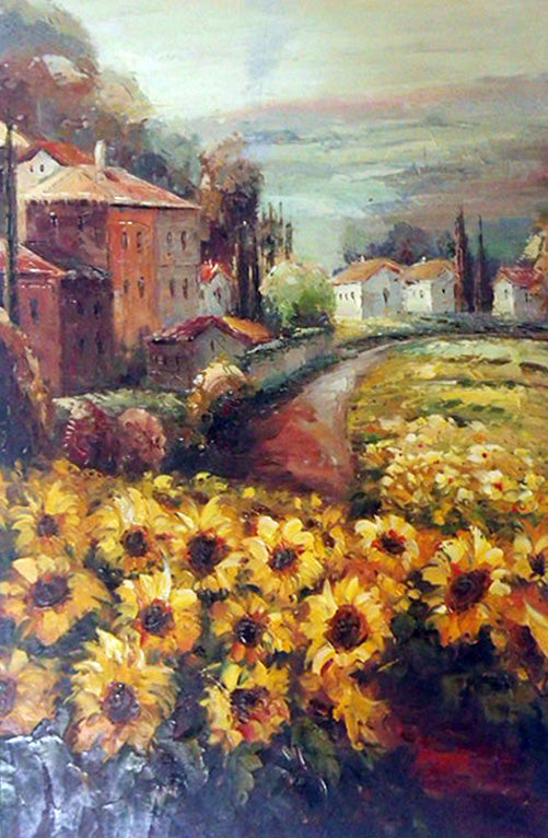 LS3618257 - 24"x36" Original Oil Painting