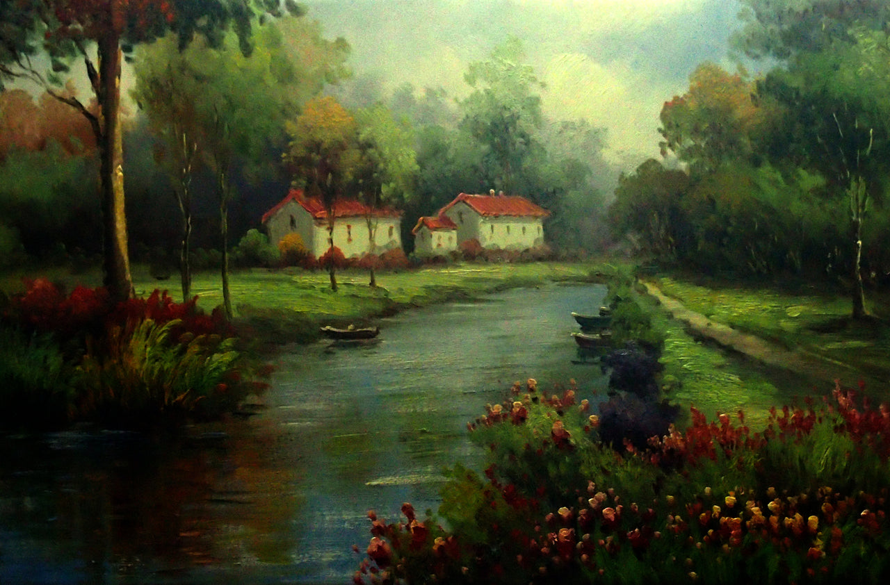 LS3619881 - 24"x36" Original Oil Painting
