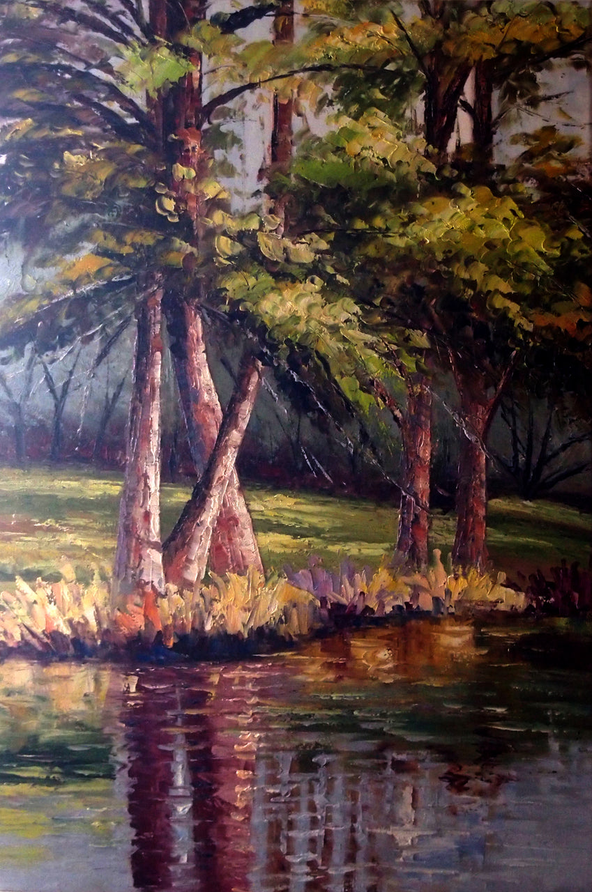 LS3619930 - 24"x36" Original Oil Painting