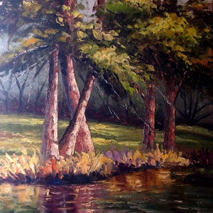 LS3619930 - 24"x36" Original Oil Painting