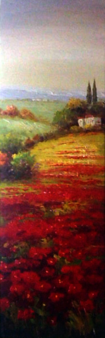 LS3919192 - 12"x36" Original Oil Painting