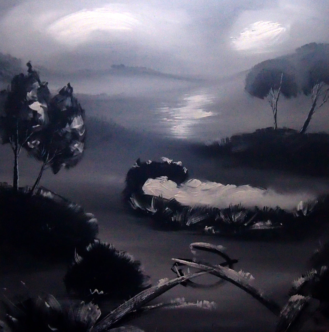 LS4020620 - 40"x40" Original Oil Painting