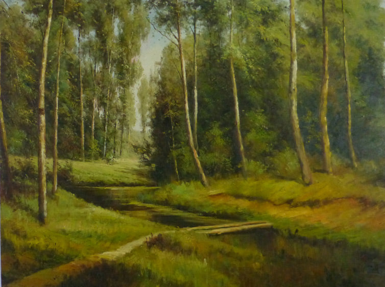 LS4111366 - 30"x40" Original Oil Painting