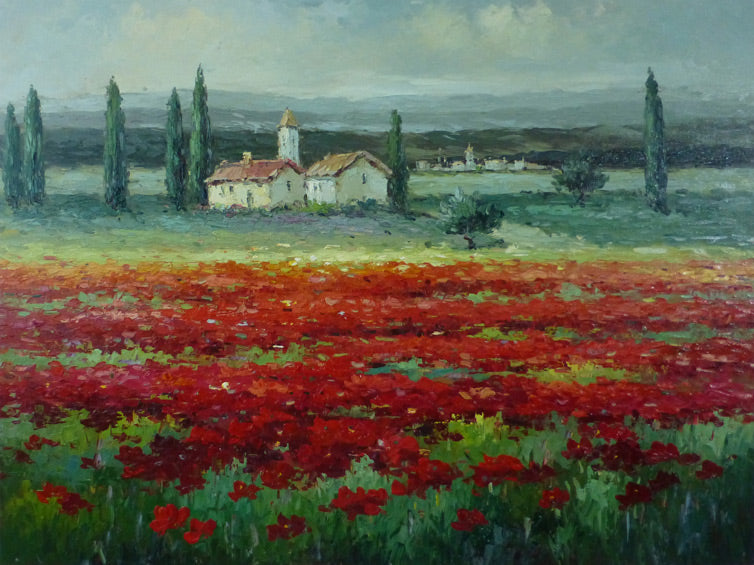 LS4810324 - 36"x48" Original Oil Painting