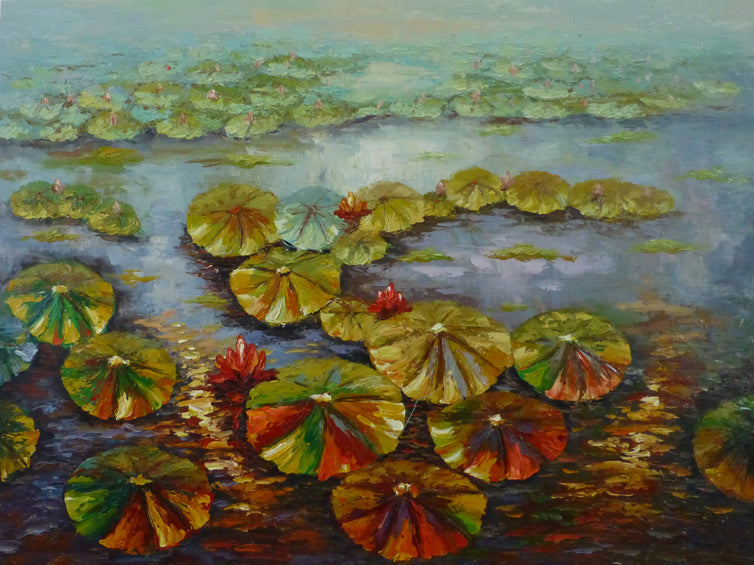 LS4810373 - 36"x48" Original Oil Painting