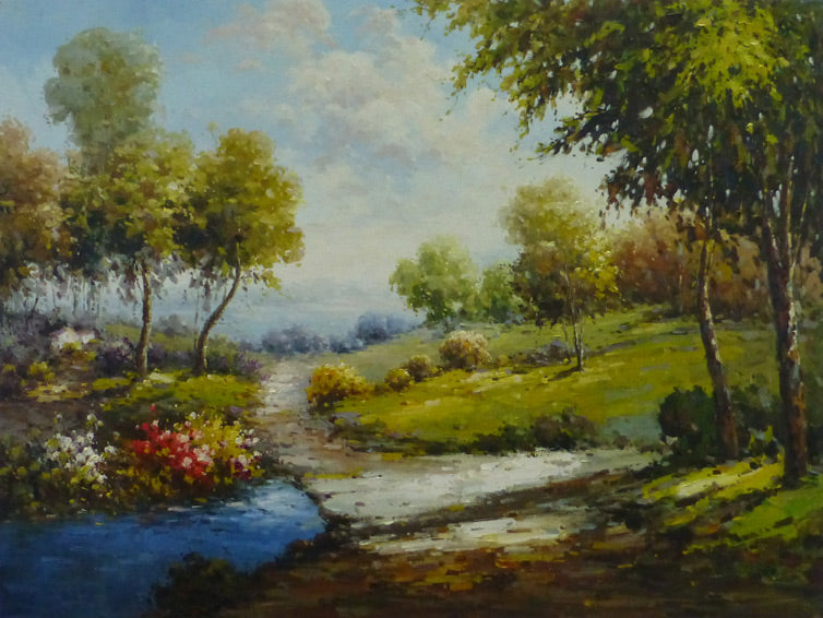 LS4810921 - 36"x48" Original Oil Painting