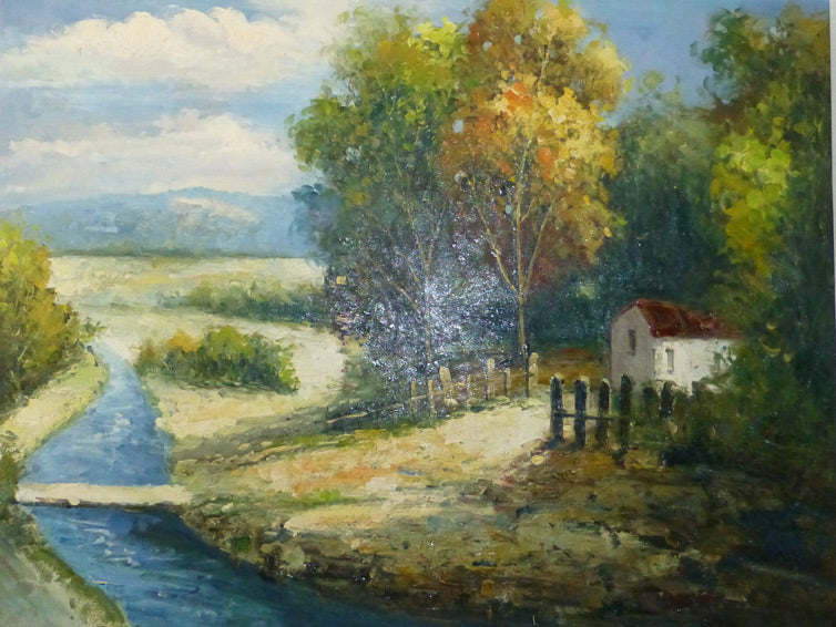 LS4812228 - 36"x48" Original Oil Painting