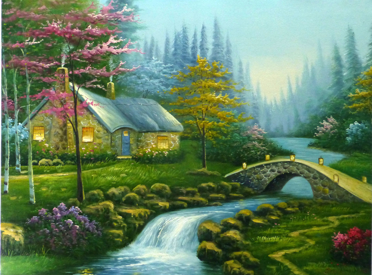 LS4813019 - 36"x48" Original Oil Painting