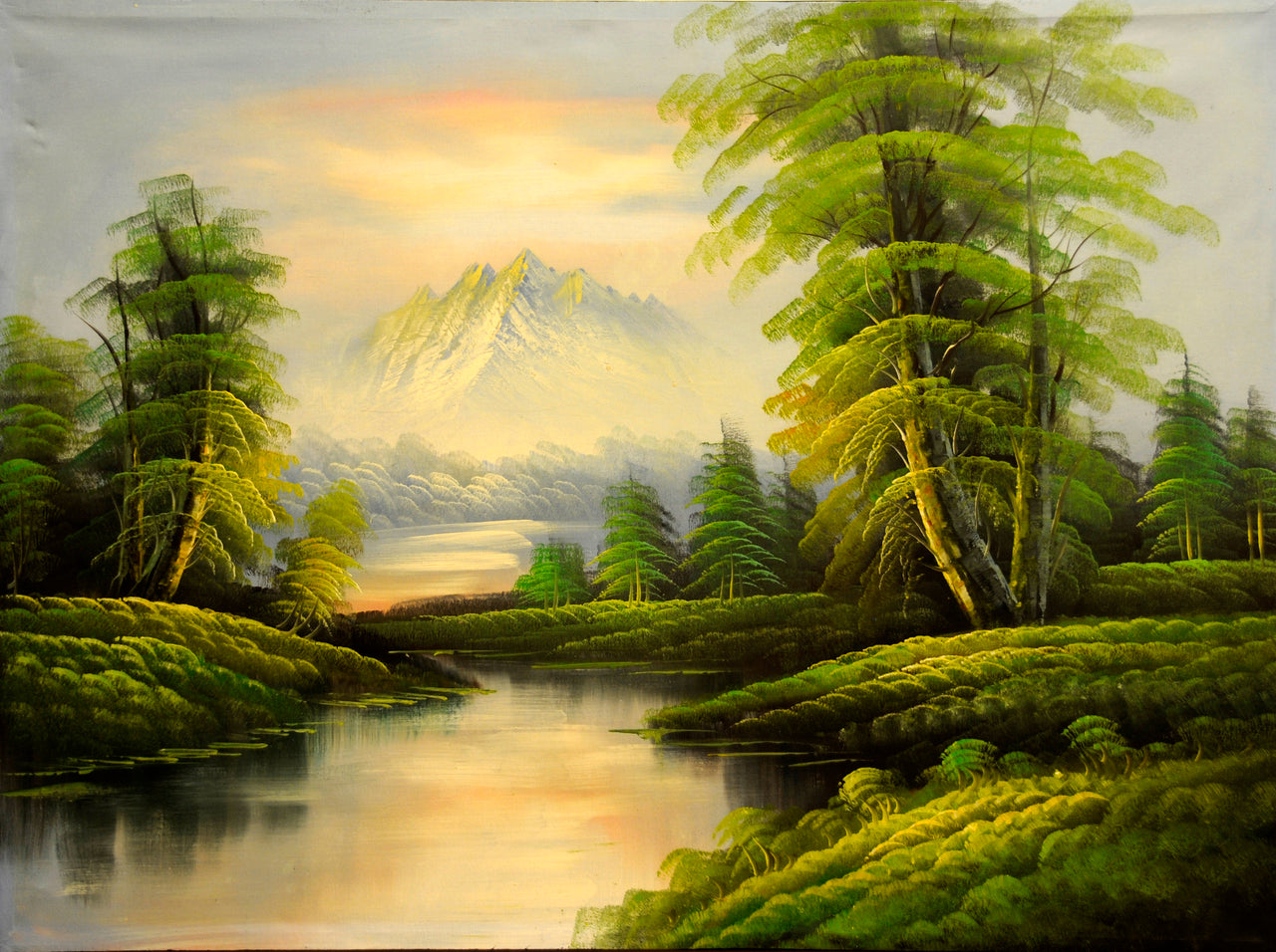 LS4814217 - 36"x48" Original Oil Painting