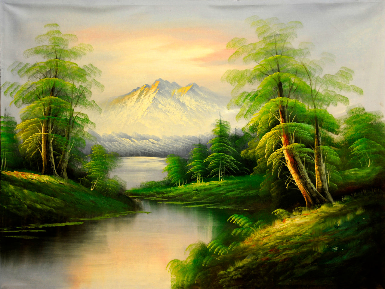 LS4814226 - 36"x48" Original Oil Painting