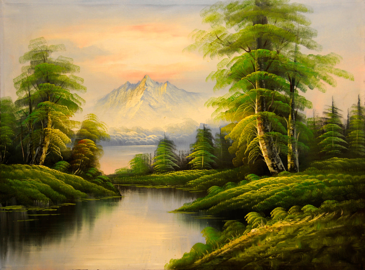 LS4814445 - 36"x48" Original Oil Painting