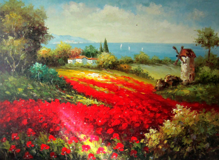 LS4815031 - 36"x48" Original Oil Painting
