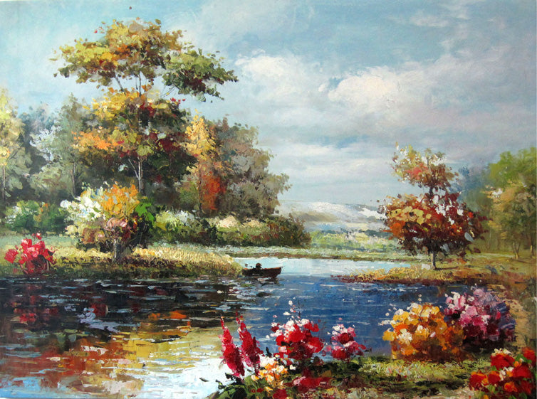 LS4815078 - 36"x48" Original Oil Painting