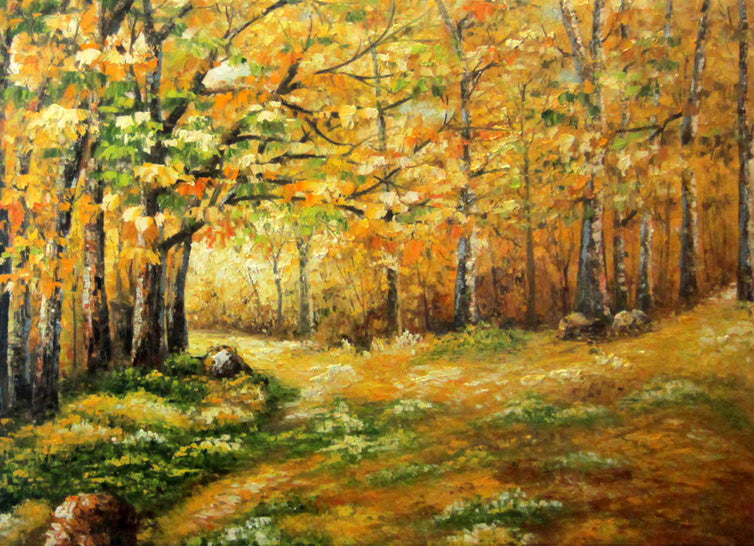 LS4816010 - 36"x48" Original Oil Painting
