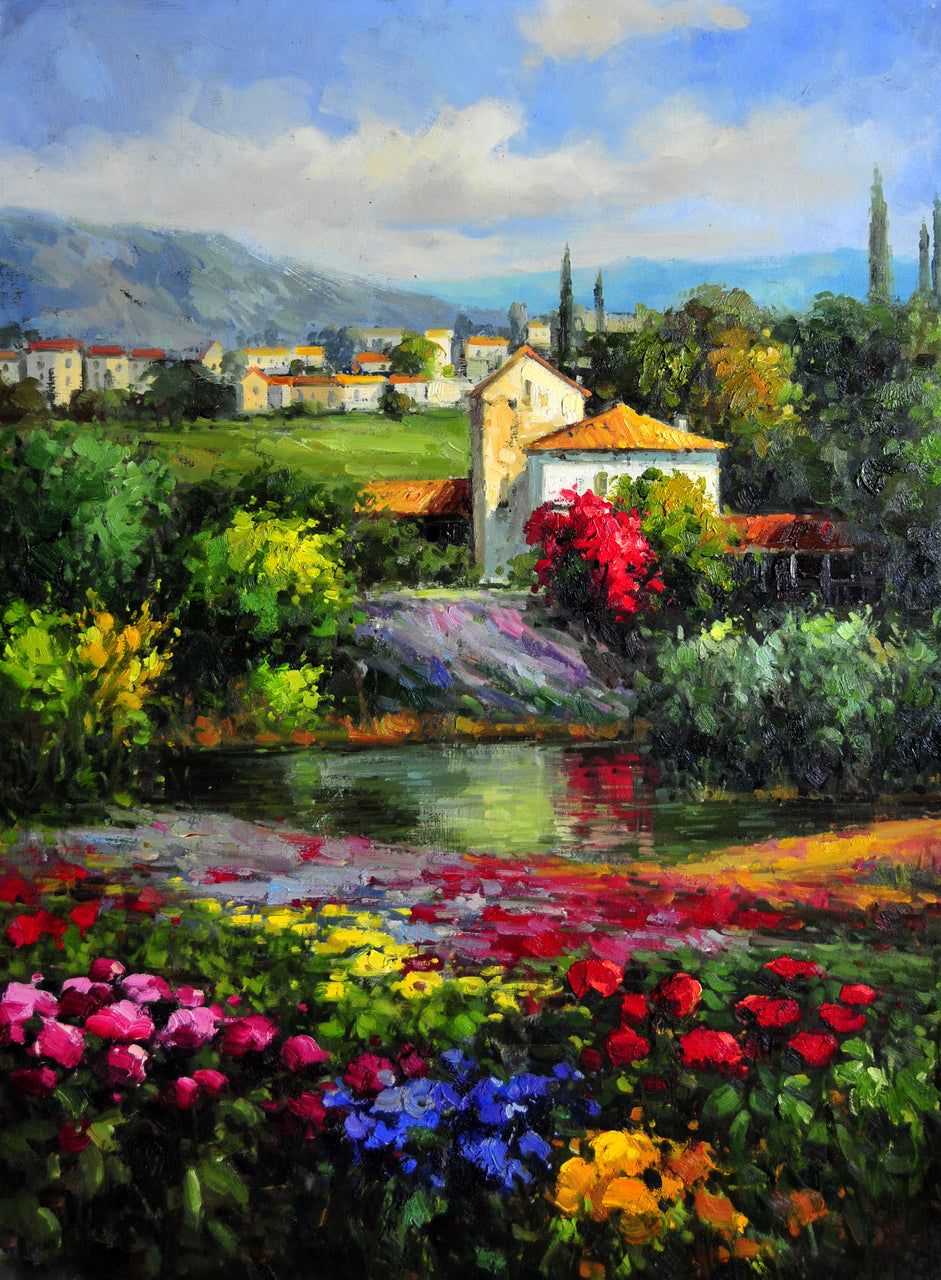 LS4816758 - 36"x48" Original Oil Painting