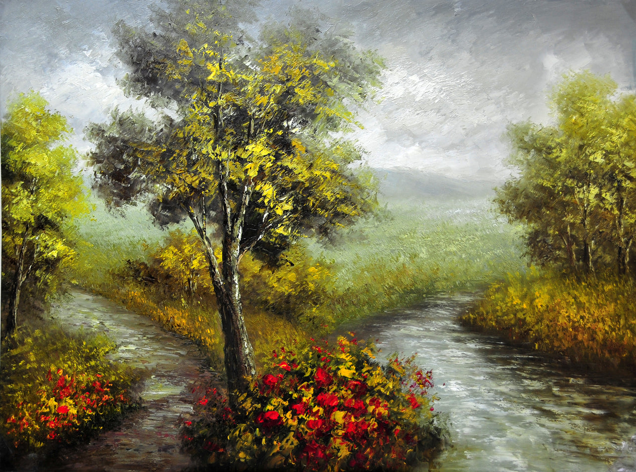 LS4816784 - 36"x48" Original Oil Painting