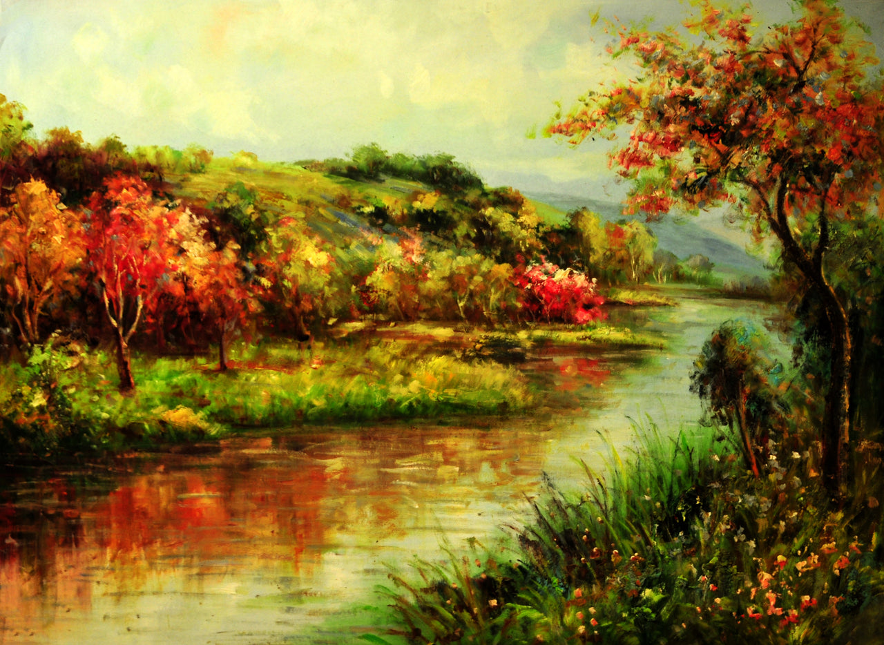 LS4816787 - 36"x48" Original Oil Painting
