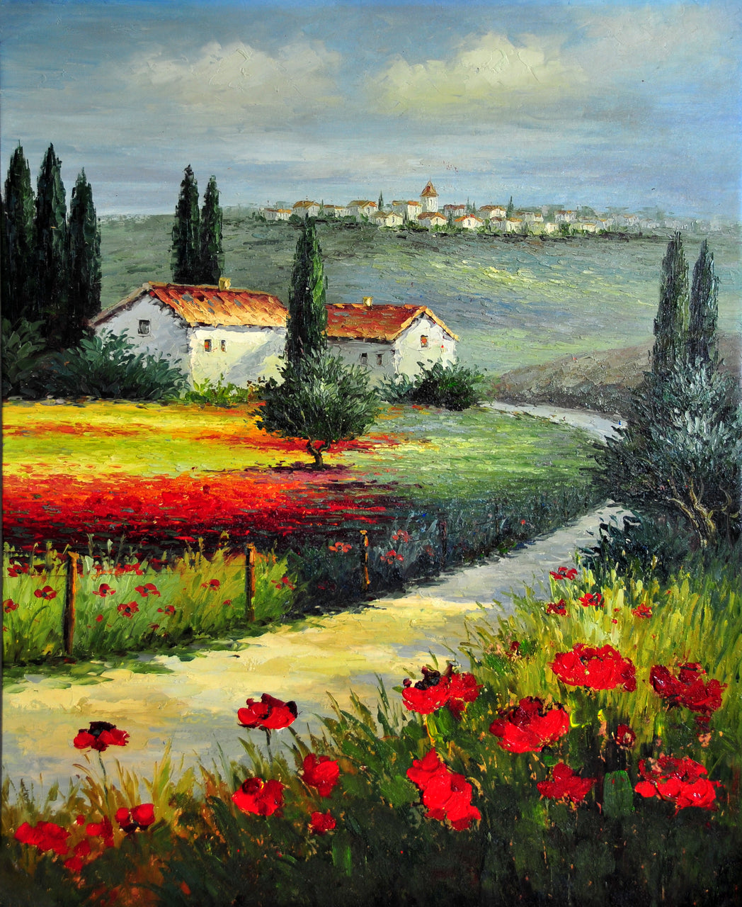 LS4816789 - 36"x48" Original Oil Painting