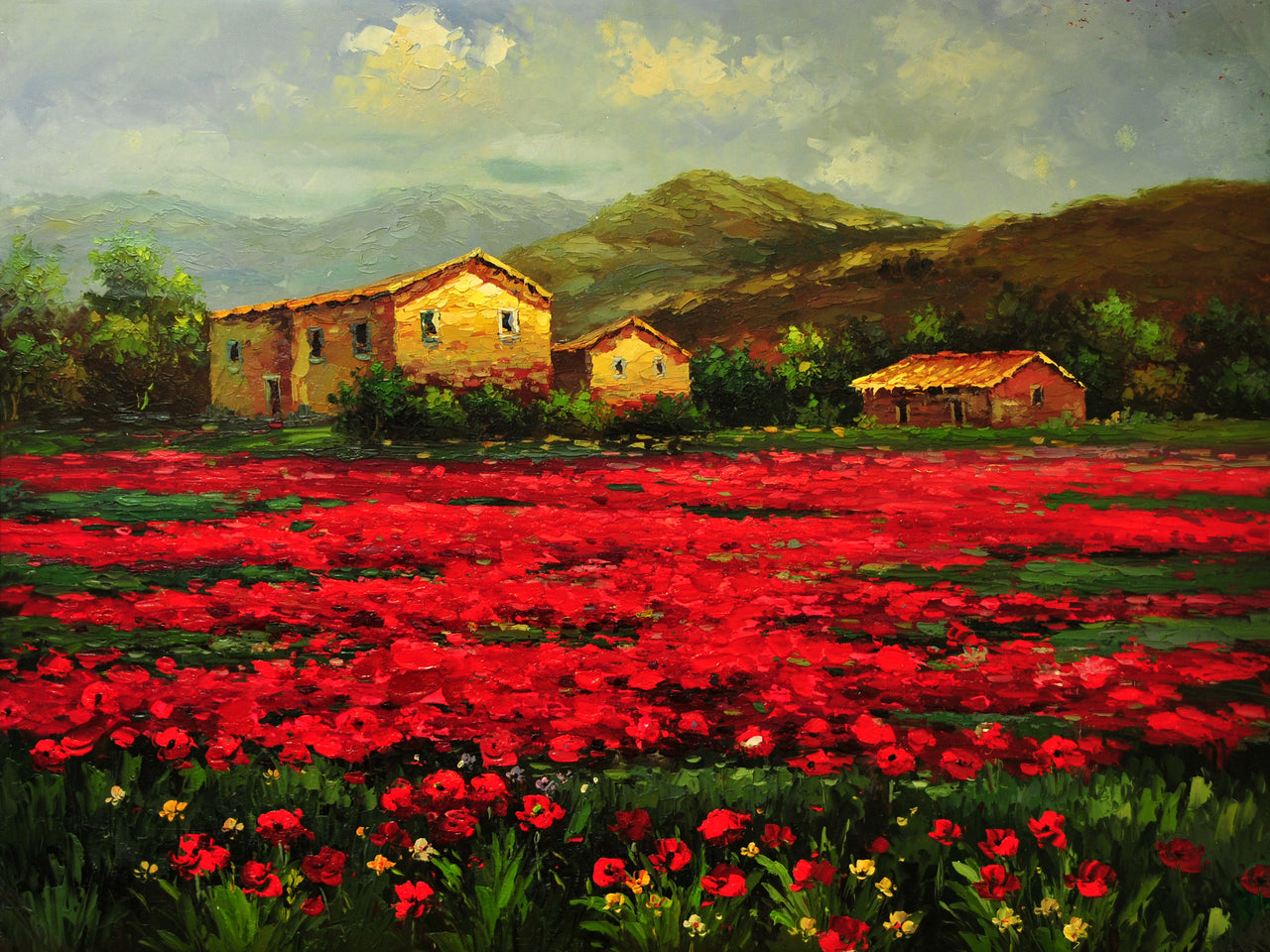 LS4816814 - 36"x48" Original Oil Painting