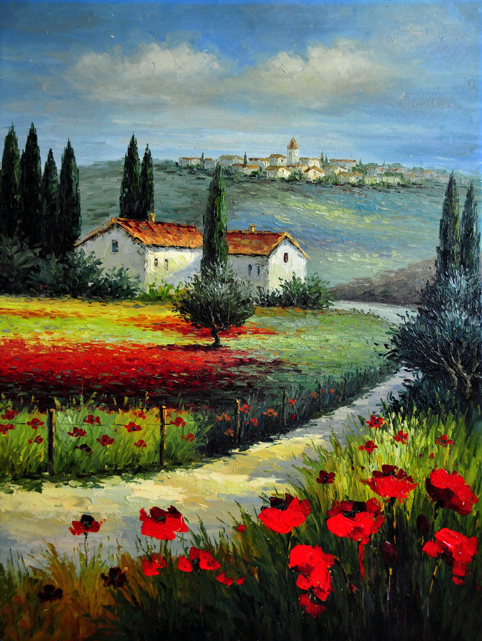 LS4816819 - 36"x48" Original Oil Painting