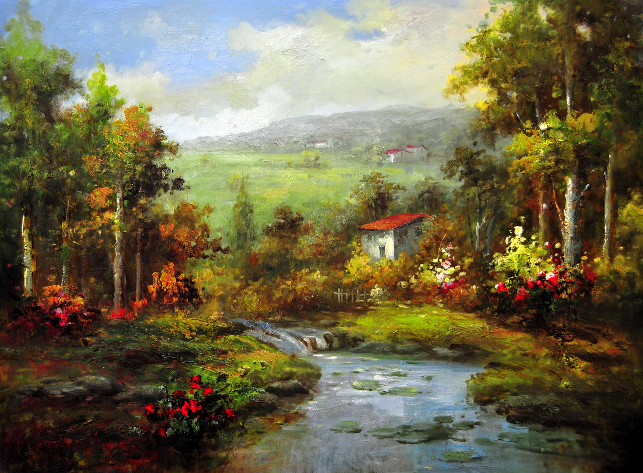 LS4816846 - 36"x48" Original Oil Painting