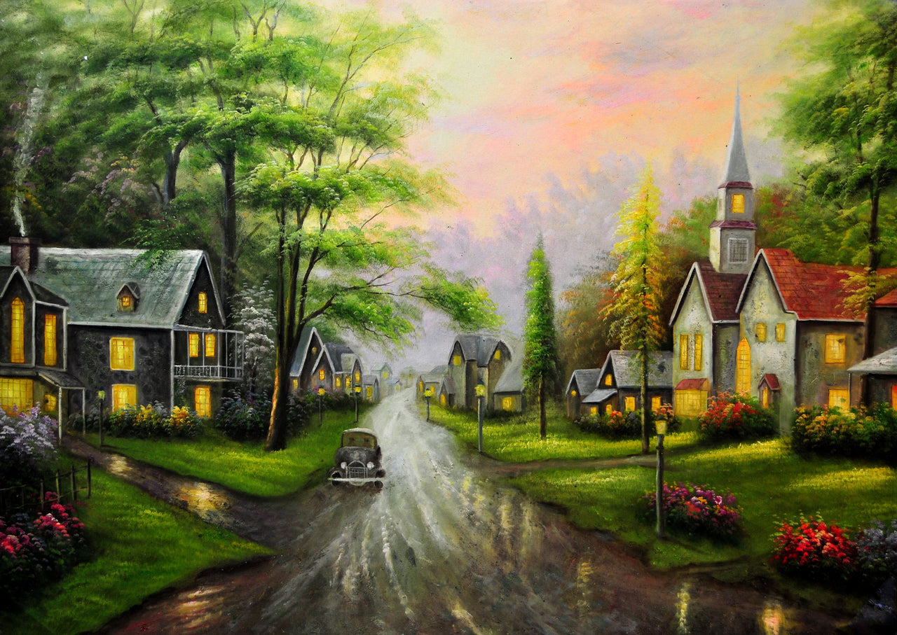 LS4816870 - 36"x48" Original Oil Painting