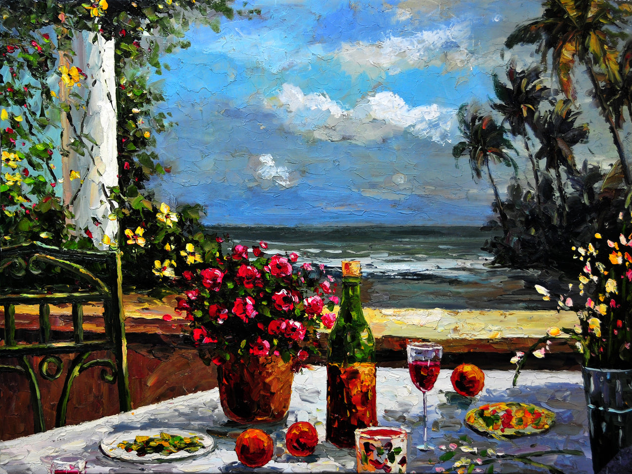 LS4817114 - 36"x48" Original Oil Painting