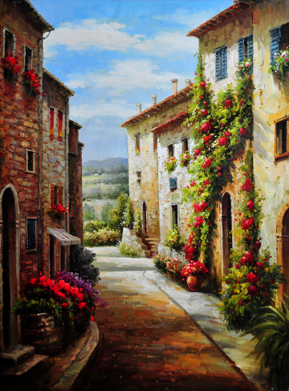 LS4817121 - 36"x48" Original Oil Painting