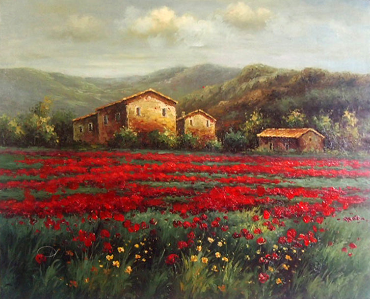 LS4817850 - 36"x48" Original Oil Painting