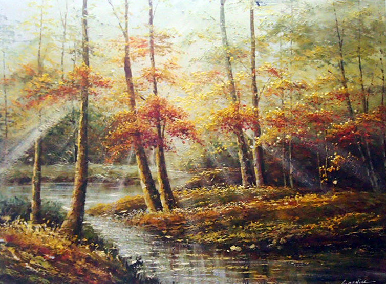LS4818306 - 36"x48" Original Oil Painting