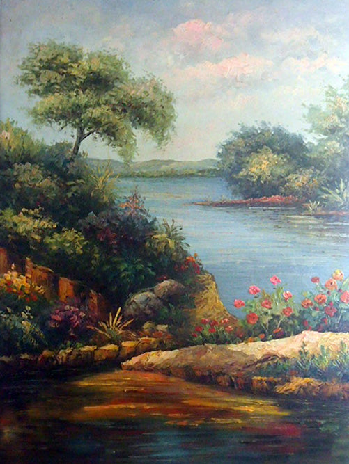 LS4818330 - 36"x48" Original Oil Painting