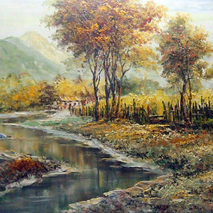 LS4818341 - 36"x48" Original Oil Painting
