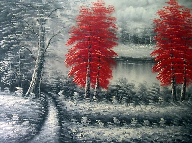 LS4818368 - 36"x48" Original Oil Painting
