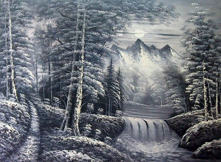 LS4818374 - 36"x48" Original Oil Painting