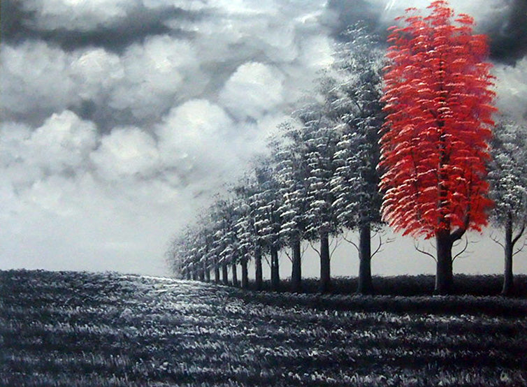 LS4818391 - 36"x48" Original Oil Painting