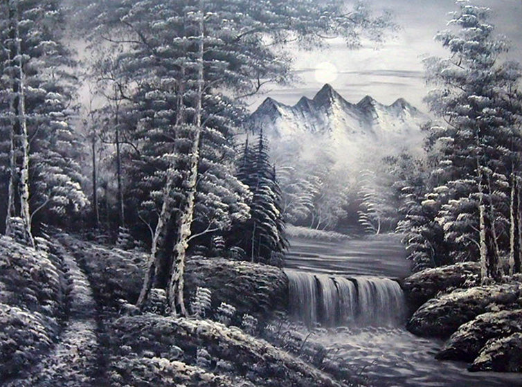 LS4818398 - 36"x48" Original Oil Painting