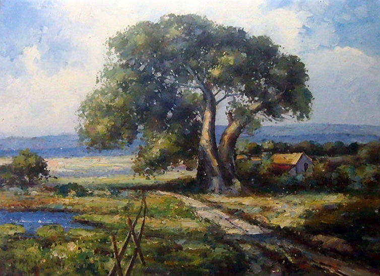 LS4818410 - 36"x48" Original Oil Painting