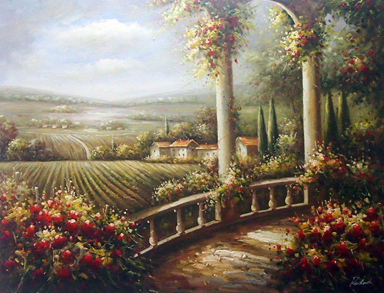 LS4818510 - 36"x48" Original Oil Painting
