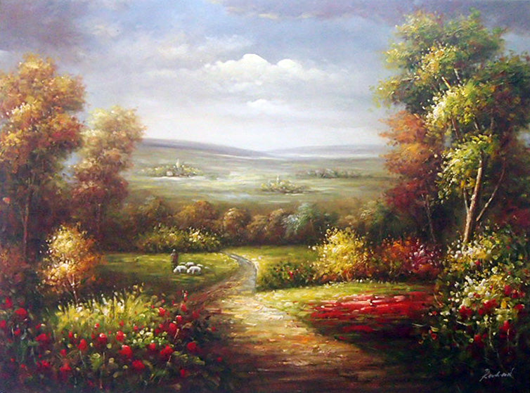 LS4818515 - 36"x48" Original Oil Painting